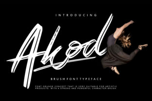 Akod: A Calligraphy Style Script Font for Unique Branding