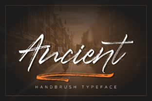 Ancient: A Bold Handwritten Font for Creative Web Design