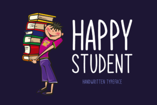 Bring Joy to Your Handmade Creations with Happy Student Font