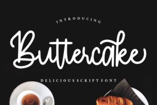 Buttercake: A Handwritten Font for Charming Branding