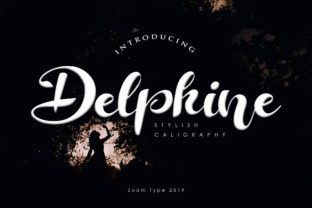 Delphine: A Bold Script Font for Eye-Catching Web Design