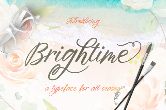 Discover Brightime: A Versatile Font for Craft and Design