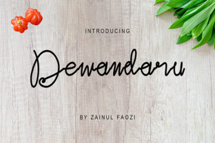 Discover Dewandaru: A Handwritten Font for Editorial Charm