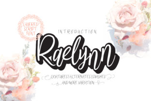 Discover Raelynn: A Charming Handwritten Font for Editorial Design