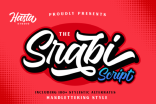Discover Srabi: A Bold and Vintage Font for Editorial Design