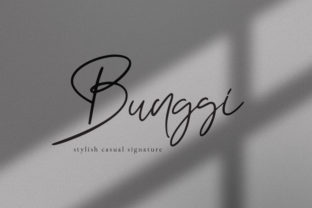 Enhance Your Brand with Bunggi Signature Font