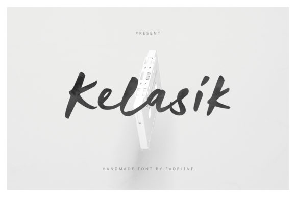 Enhance Your Brand with Kelasik: A Playful Handwritten Font