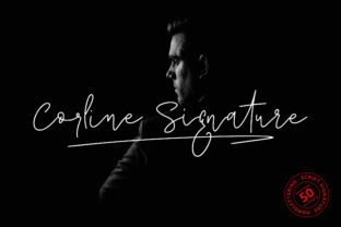 Enhance Your Editorial Design with Corline Signature Font