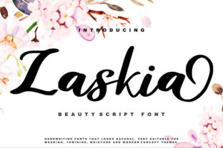 Enhance Your Web Design with Zaskia, a Stunning Script Font
