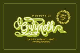 Gwyneth: A Handwritten Font for Editorial Elegance