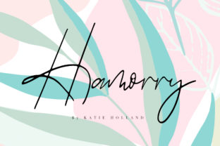 Hamorry: A Font for Polished and Personal Branding