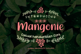 Introducing Mangonie: A Charming Script Font for Web Design