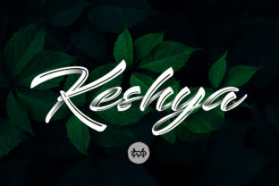 Keshya: A Bold Handwritten Brush Font for Standout Designs
