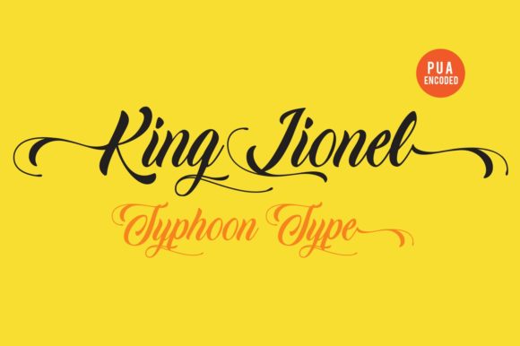 King Lionel: A Luxurious Handwritten Font for Creative Projects