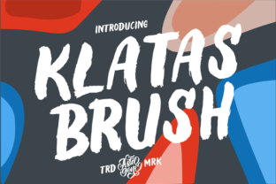 Klatas Brush: A Bold Handwritten Font for Standout Designs