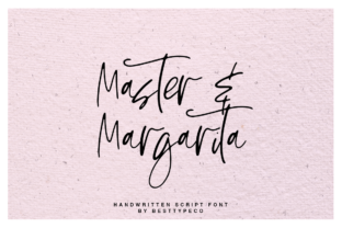 Master Margarita: A Charming Script Font for Editorial Design