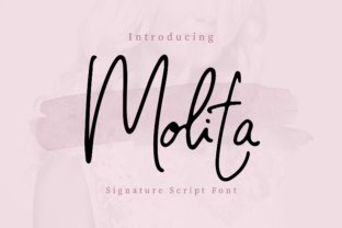 Molita: A Signature Font for Elegant Editorial Design