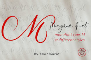 Monogram M Monofont Caps M: A Versatile Typeface for Editorial Design