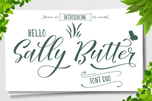 Sally Butter: A Charming Script for Creative Projects