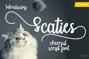 Scaties: A Playful Script Font for Engaging Campaigns