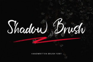 Shadow Brush: A Playful Handwritten Font for Web Design