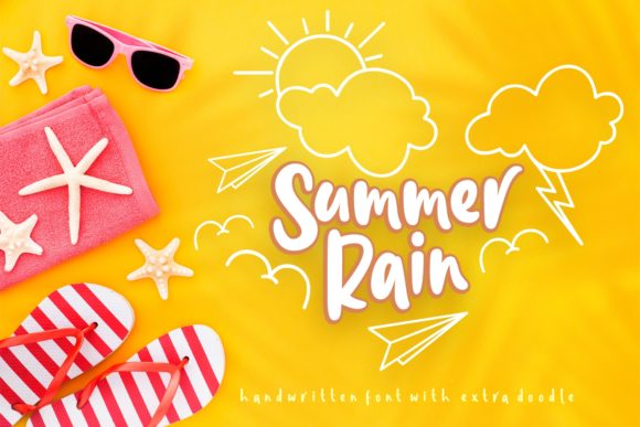 Summer Rain: The Perfect Font for Engaging Campaigns