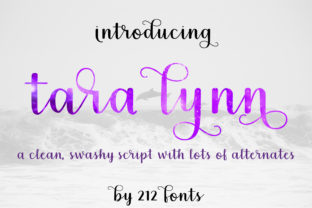 Tara Lynn: A Unique Script Font for Creative Campaigns