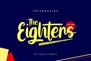 The Eighters: A Modern and Charming Handwritten Font