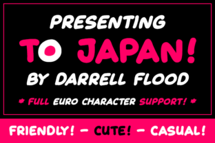 To Japan: A Bubbly, Bold Font for Creative Branding