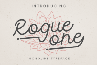 Transform Your Brand with Rogue One: A Stylish Script Font