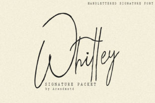 Whitley: A Modern and Light Signature Font