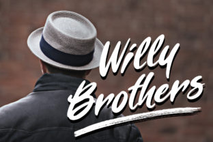 Willy Brothers: A Spontaneous Script Font for Eye-Catching Designs